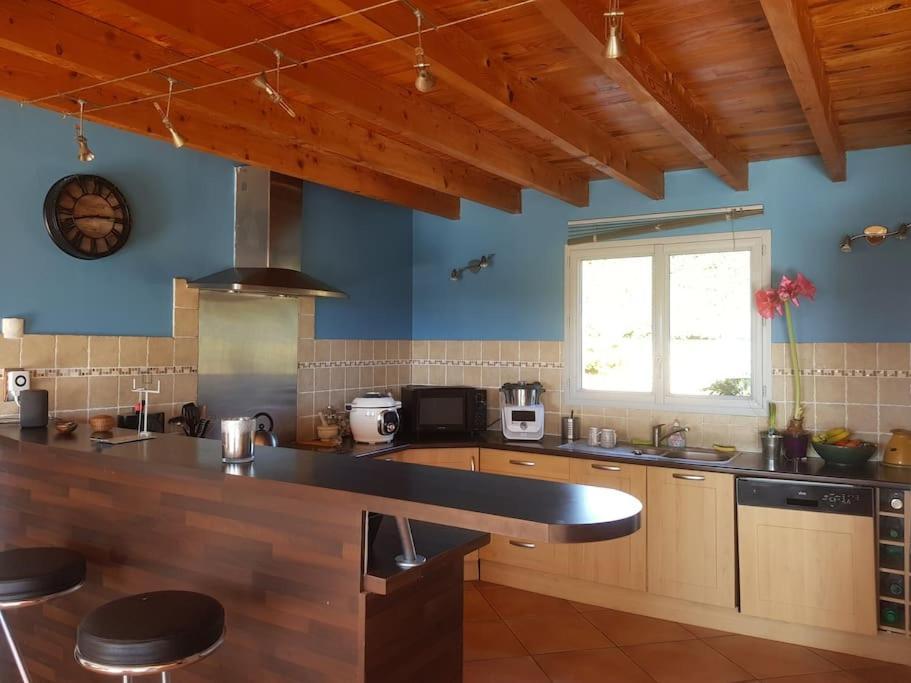 Maison Spacieuse Face Aux Pyrenees Carla-Bayle Экстерьер фото
