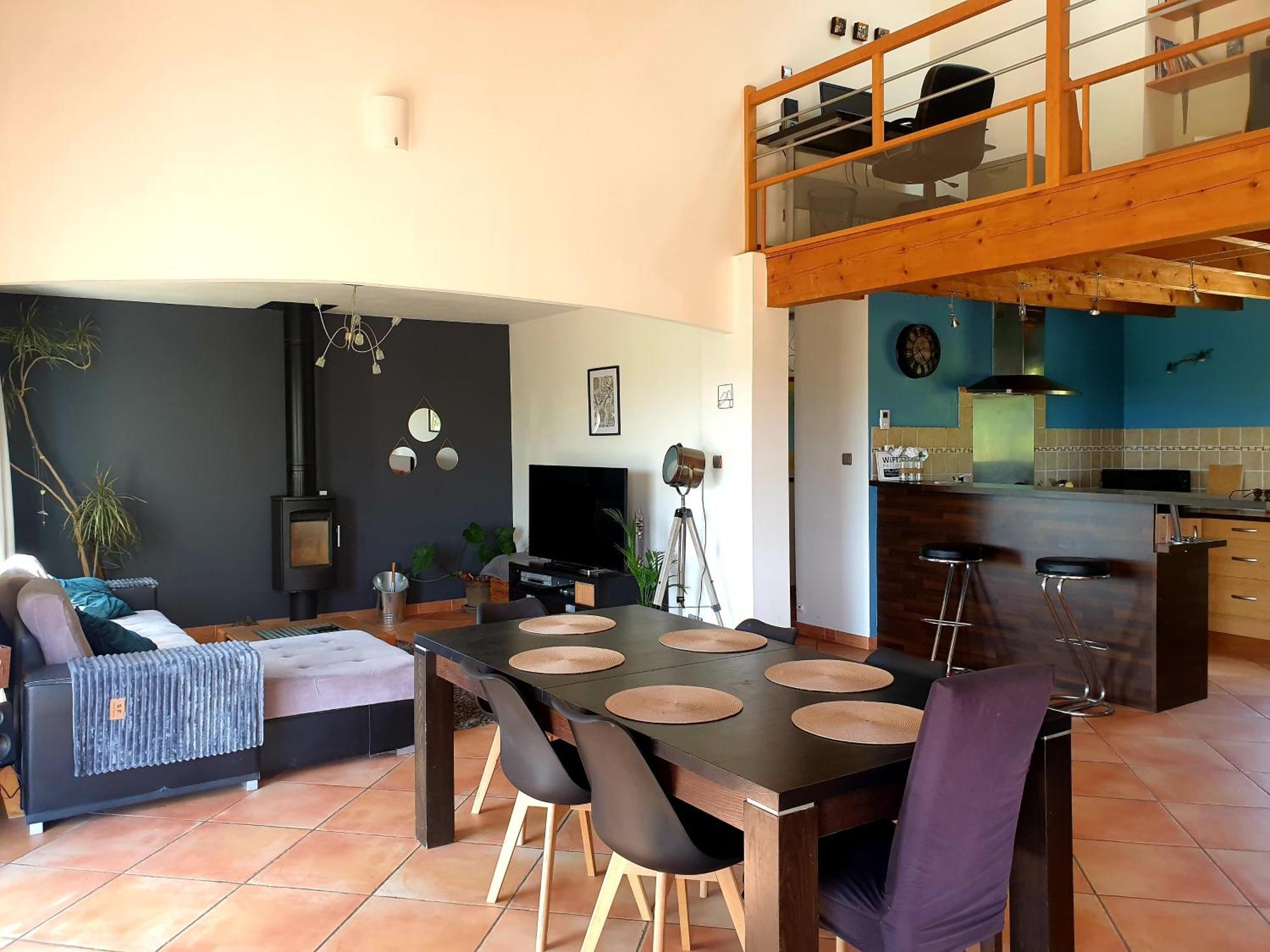 Maison Spacieuse Face Aux Pyrenees Carla-Bayle Экстерьер фото
