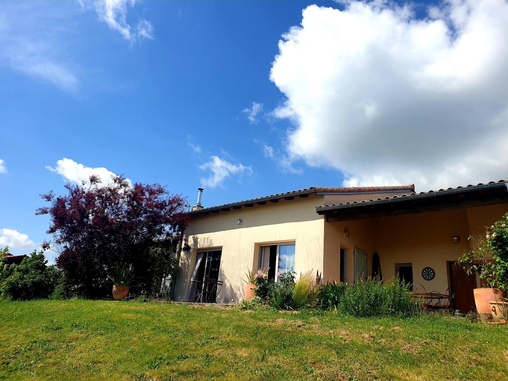 Maison Spacieuse Face Aux Pyrenees Carla-Bayle Экстерьер фото